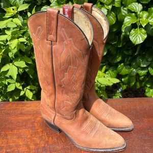 Vintage 90’s Mens Marlboro Dan Post Cowboy Boots size 8.5